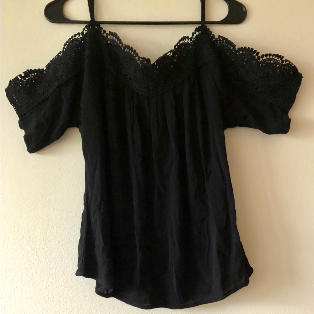 Gypsies & Moondust black shirt